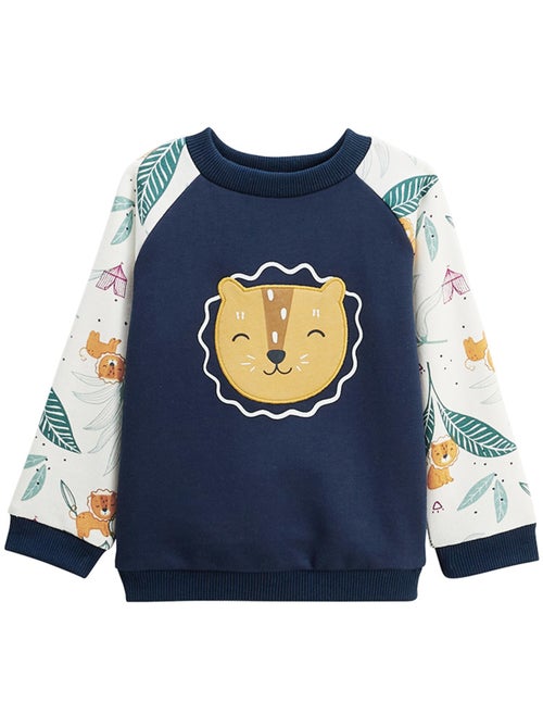 Sweat-shirt enfant en molleton Charly - Kiabi