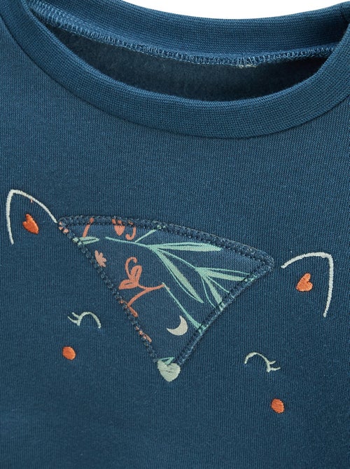 Sweat-shirt enfant en molleton Dina - Kiabi Sweat-shirt enfant en molleton Dina - Kiabi
