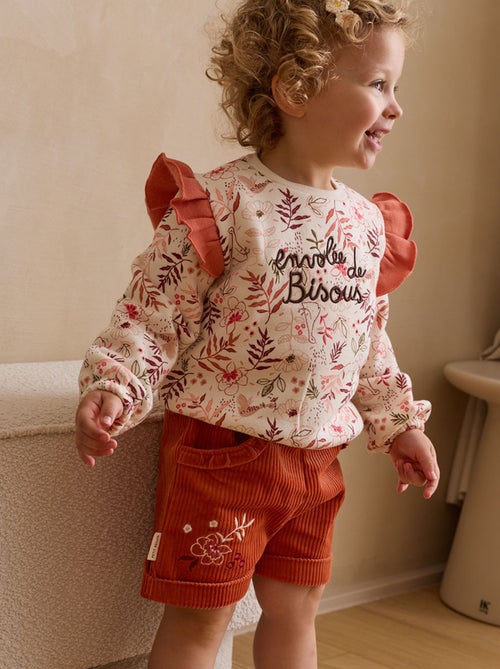 Sweat-shirt enfant en molleton Manouk - Kiabi Sweat-shirt enfant en molleton Manouk - Kiabi