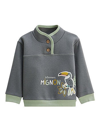 Sweat-shirt enfant en molleton ultra chaud Boavista