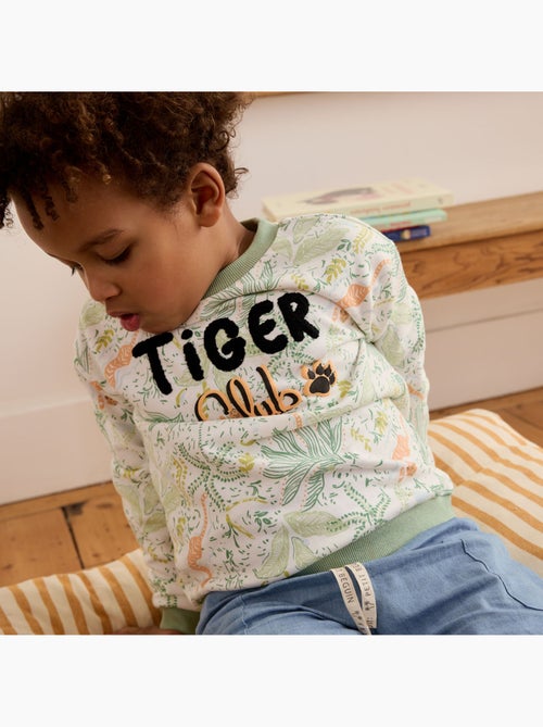 Sweat-shirt enfant Kanha - Kiabi Sweat-shirt enfant Kanha - Kiabi
