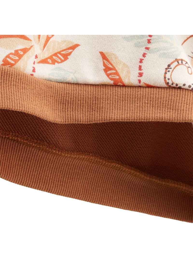 Sweat-shirt enfant Tango Marron - Kiabi