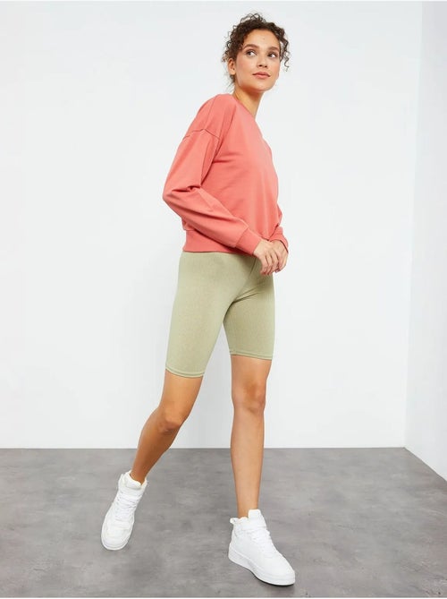Sweat-shirt femme coupe décontractée à col rond tommy - Kiabi Sweat-shirt femme coupe décontractée à col rond tommy - Kiabi