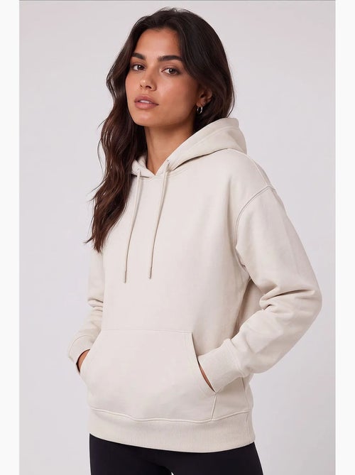 Sweat-shirt femme en coton mélangé tommy - Kiabi Sweat-shirt femme en coton mélangé tommy - Kiabi