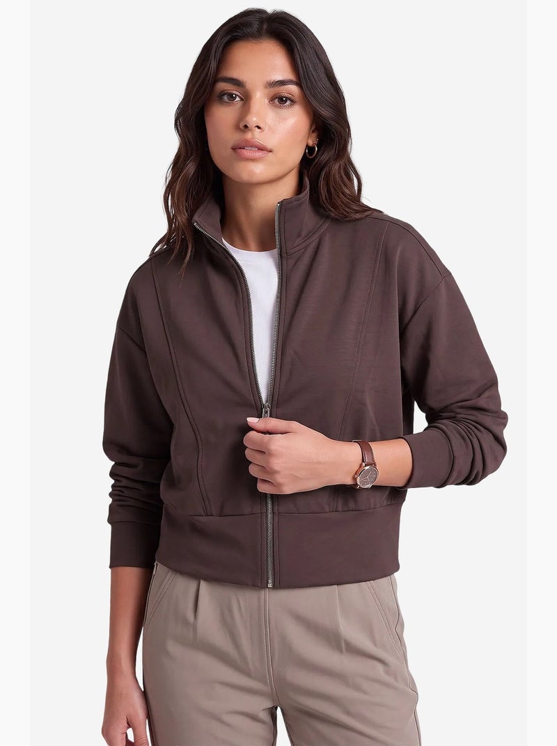 Sweat-shirt femme tommy Marron chocolat - Kiabi