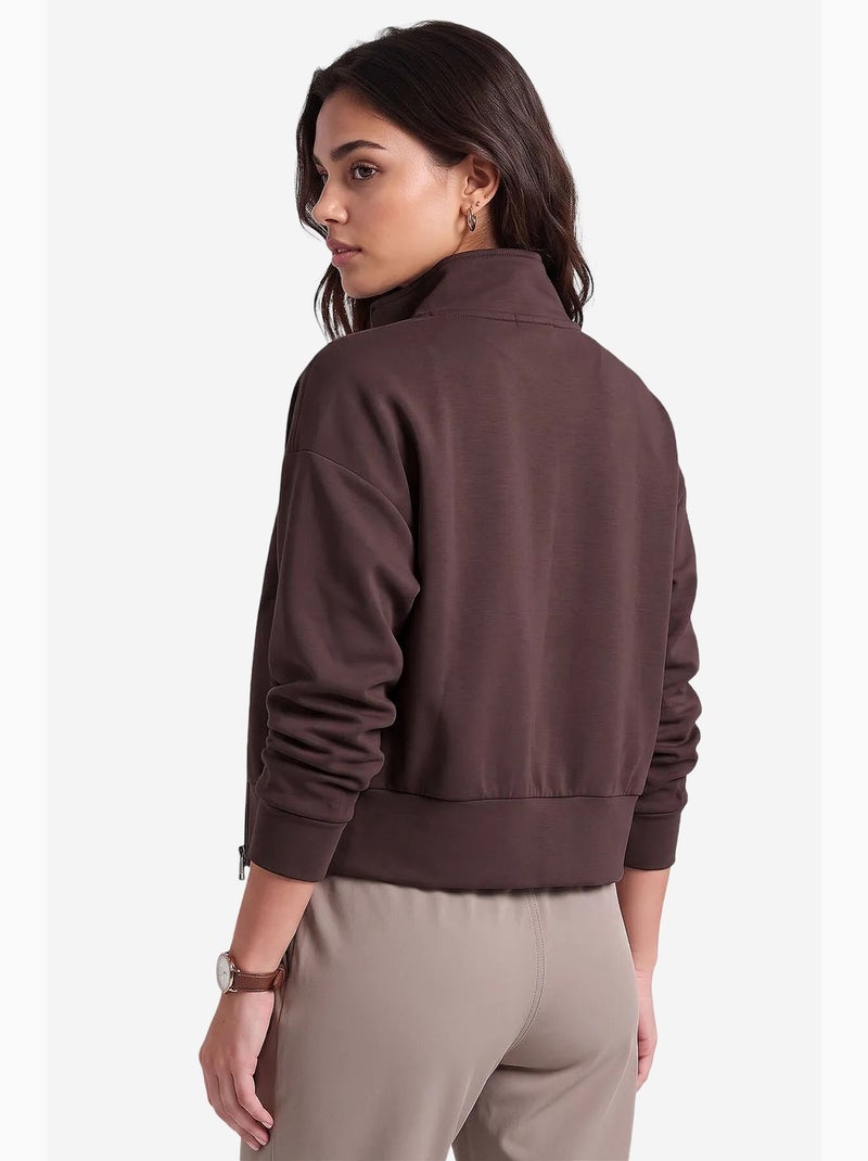 Sweat-shirt femme tommy Marron chocolat - Kiabi