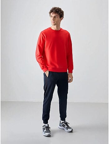 Sweat-shirt homme col rond uni tommy