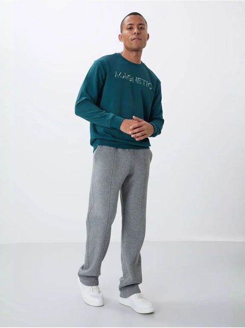 Sweat-shirt homme imprimé à col rond tommy - Kiabi Sweat-shirt homme imprimé à col rond tommy - Kiabi