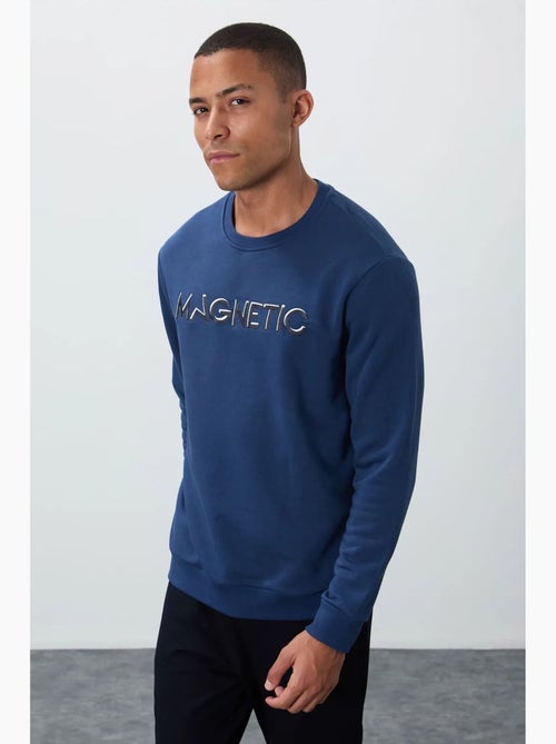 Sweat-shirt homme imprimé à col rond tommy - Kiabi Sweat-shirt homme imprimé à col rond tommy - Kiabi
