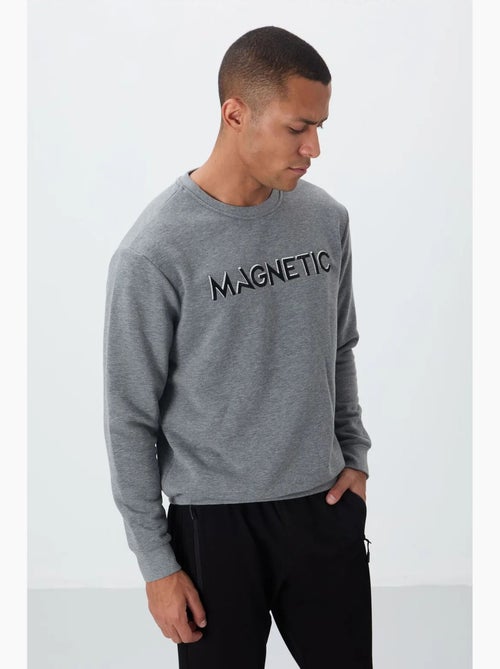 Sweat-shirt homme imprimé à col rond tommy - Kiabi Sweat-shirt homme imprimé à col rond tommy - Kiabi