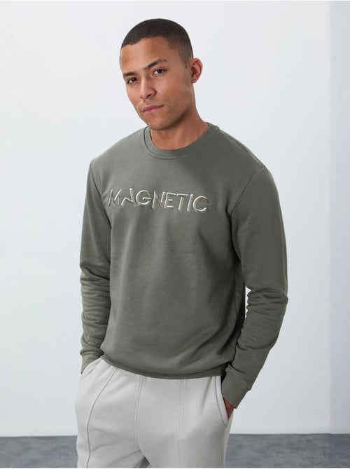 Sweat-shirt homme imprimé à col rond tommy - Kiabi Sweat-shirt homme imprimé à col rond tommy - Kiabi