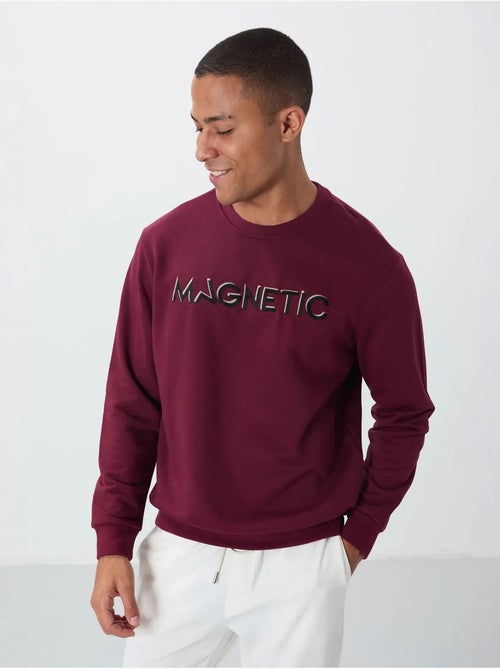 Sweat-shirt homme imprimé à col rond tommy - Kiabi Sweat-shirt homme imprimé à col rond tommy - Kiabi