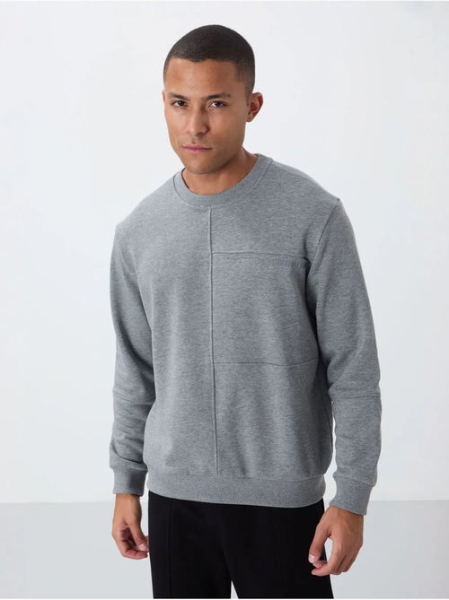 Sweat-shirt homme uni à col rond tommy - Kiabi Sweat-shirt homme uni à col rond tommy - Kiabi