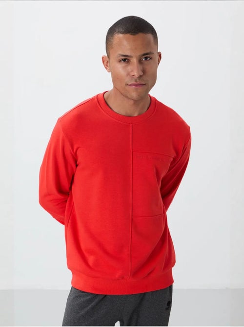Sweat-shirt homme uni à col rond tommy - Kiabi Sweat-shirt homme uni à col rond tommy - Kiabi