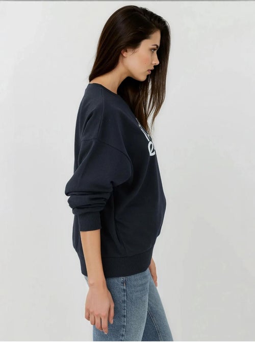 Sweat-shirt imprimé à col ras du cou et manches longues hiccup - Kiabi Sweat-shirt imprimé à col ras du cou et manches longues hiccup - Kiabi