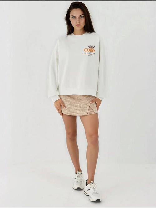 Sweat-shirt imprimé à col rond hiccup - Kiabi Sweat-shirt imprimé à col rond hiccup - Kiabi