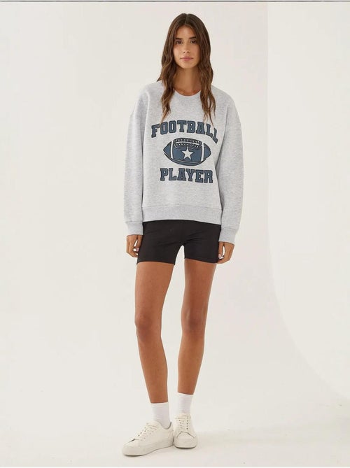 Sweat-shirt imprimé à col rond hiccup - Kiabi Sweat-shirt imprimé à col rond hiccup - Kiabi