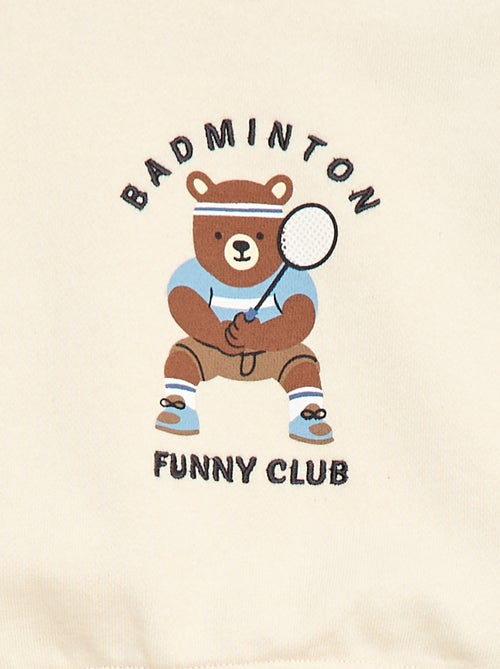 Sweat-shirt manches longues - Kiabi