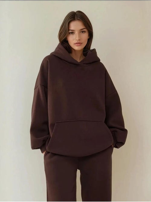 Sweat-shirt oversize à capuche et coupe ample avec poche kangourou hiccup - Kiabi Sweat-shirt oversize à capuche et coupe ample avec poche kangourou hiccup - Kiabi