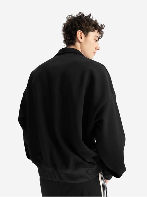 Sweat-shirt oversize à col rond et détail cravate giesto - Kiabi Sweat-shirt oversize à col rond et détail cravate giesto - Kiabi