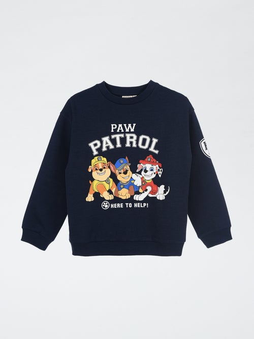 Sweat-shirt 'Pat' Patrouille' à manches longues - Kiabi