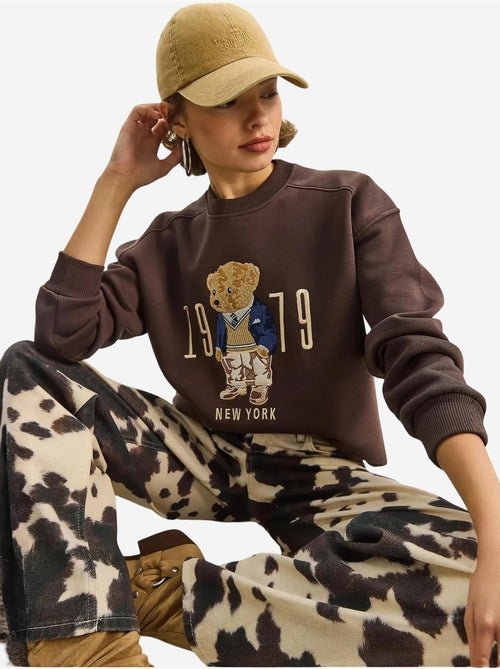 Sweat-shirt ras du cou imprimé coupe décontractée lucci - Kiabi Sweat-shirt ras du cou imprimé coupe décontractée lucci - Kiabi