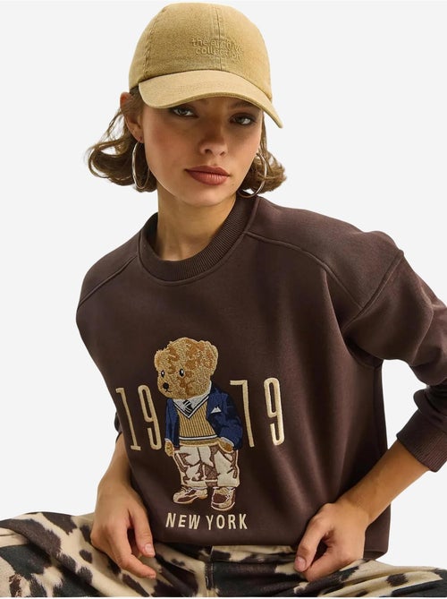 Sweat-shirt ras du cou imprimé coupe décontractée lucci - Kiabi Sweat-shirt ras du cou imprimé coupe décontractée lucci - Kiabi