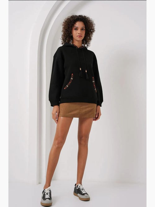 Sweat-shirt surdimensionné brodé bdart - Kiabi Sweat-shirt surdimensionné brodé bdart - Kiabi