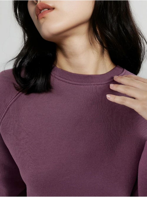 Sweat-shirt tricoté à col rond et manches longues avec détails élastiques busem - Kiabi Sweat-shirt tricoté à col rond et manches longues avec détails élastiques busem - Kiabi