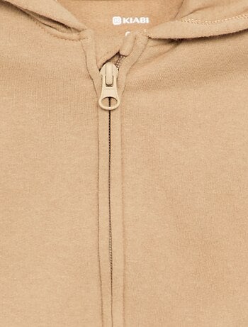 Sweat-shirt zippé à capuche