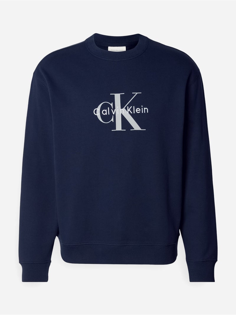 Sweat Slank toelopend - Calvin Klein Donkerblauw - Kiabi