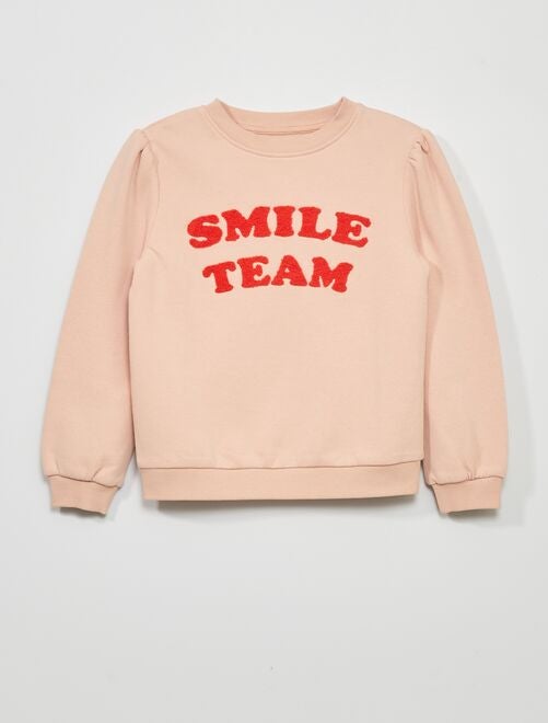 Sweat 'Smile team' - Kiabi