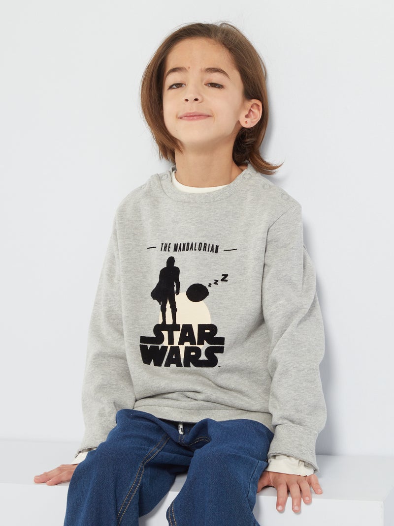 Sweat 'Star Wars' So Easy Gris - Kiabi