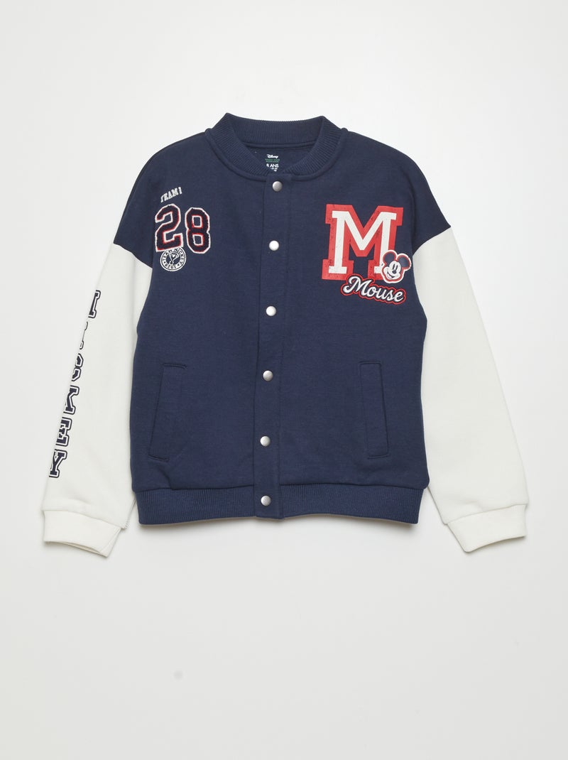 Sweat style US 'Mickey' Bleu - Kiabi