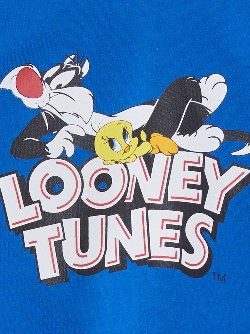 Sweat Looney Tunes Femme, Bleu, Taille XS, Imprimé Graphique, Excellent état