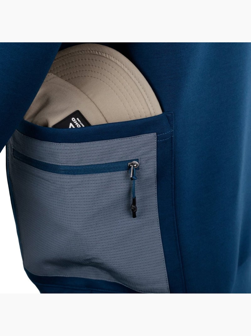 Sweat technique randonnée homme homme tatras Bleu - Kiabi