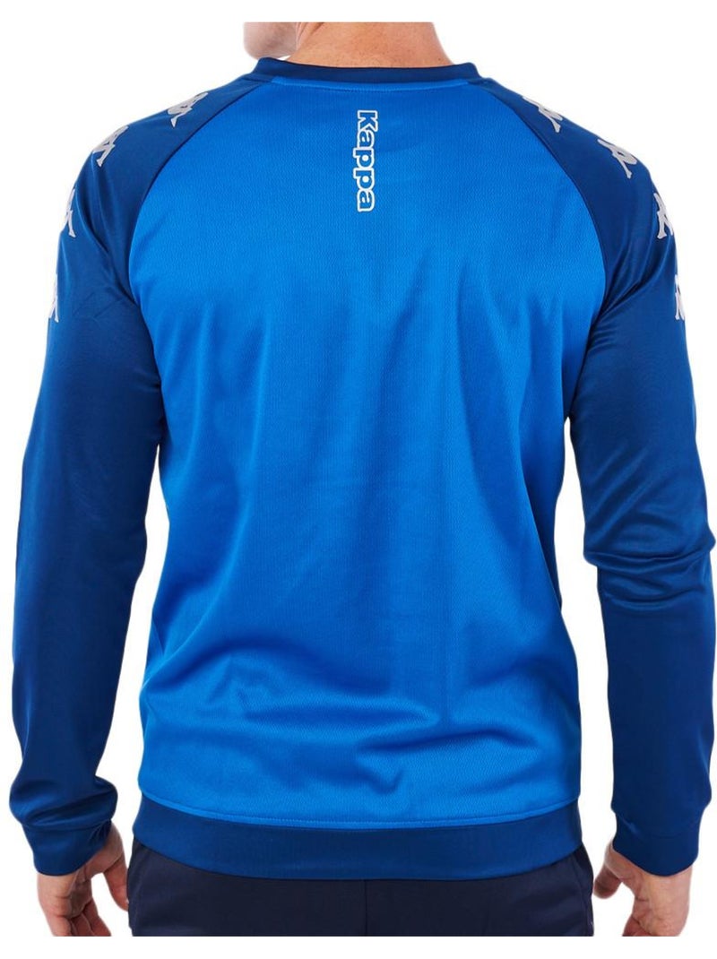 Sweat training homme kappa parme Bleu - Kiabi