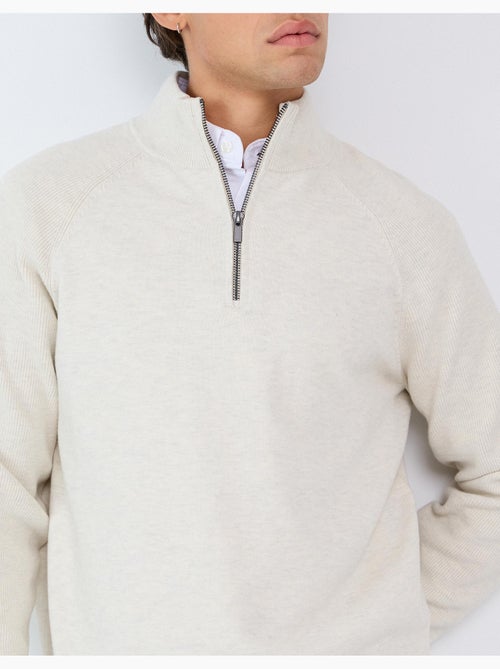 Sweat tricoté, mo fashion - Kiabi