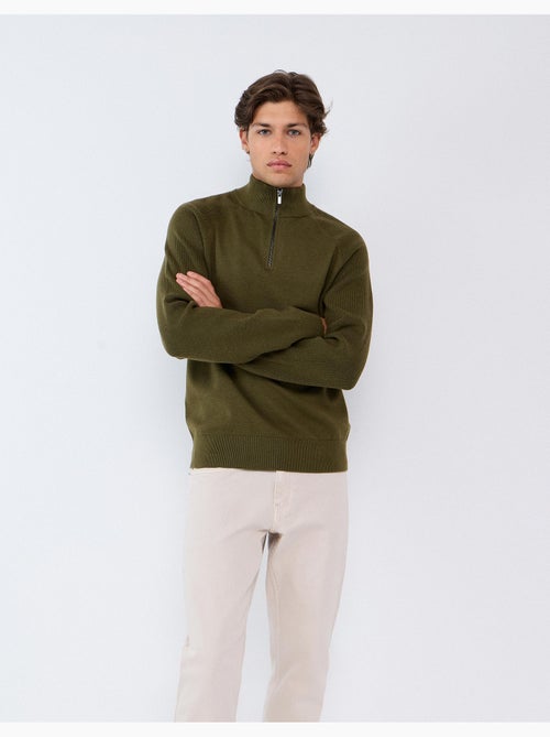 Sweat tricoté, mo fashion - Kiabi