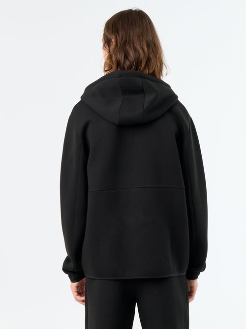 Sweat type néoprène à capuche - Kiabi Sweat type néoprène à capuche - Kiabi