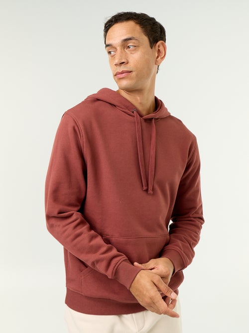 Sweat uni à capuche - Kiabi Sweat uni à capuche - Kiabi