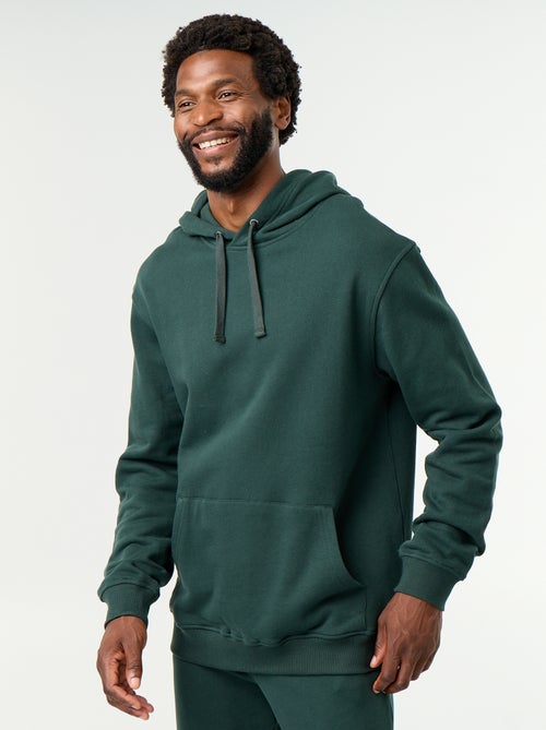 Sweat uni à capuche - Kiabi Sweat uni à capuche - Kiabi