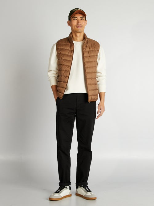 Sweat uni col rond - Kiabi