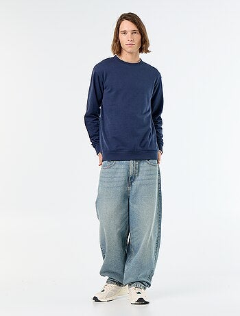 Sweat uni en French Terry