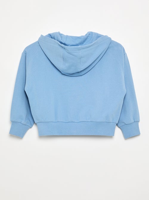 Sweat zippé à capuche - Kiabi