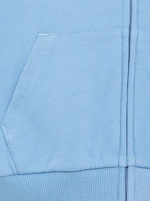 Sweat zippé à capuche - Kiabi