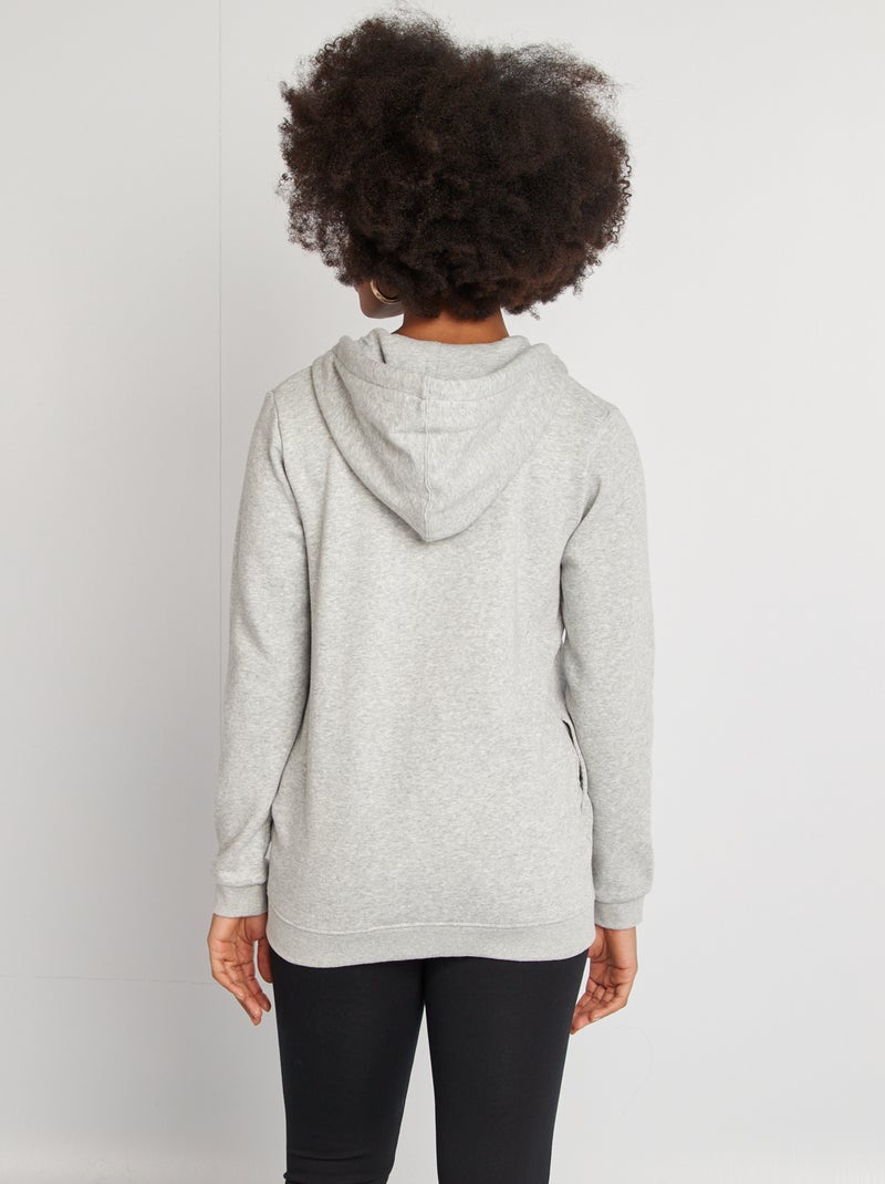 QIPOPIQ Sweat à Capuche D'Allaitement Pour Femmes Manches Longues Vêtements De Maternité Décontractés En Solde