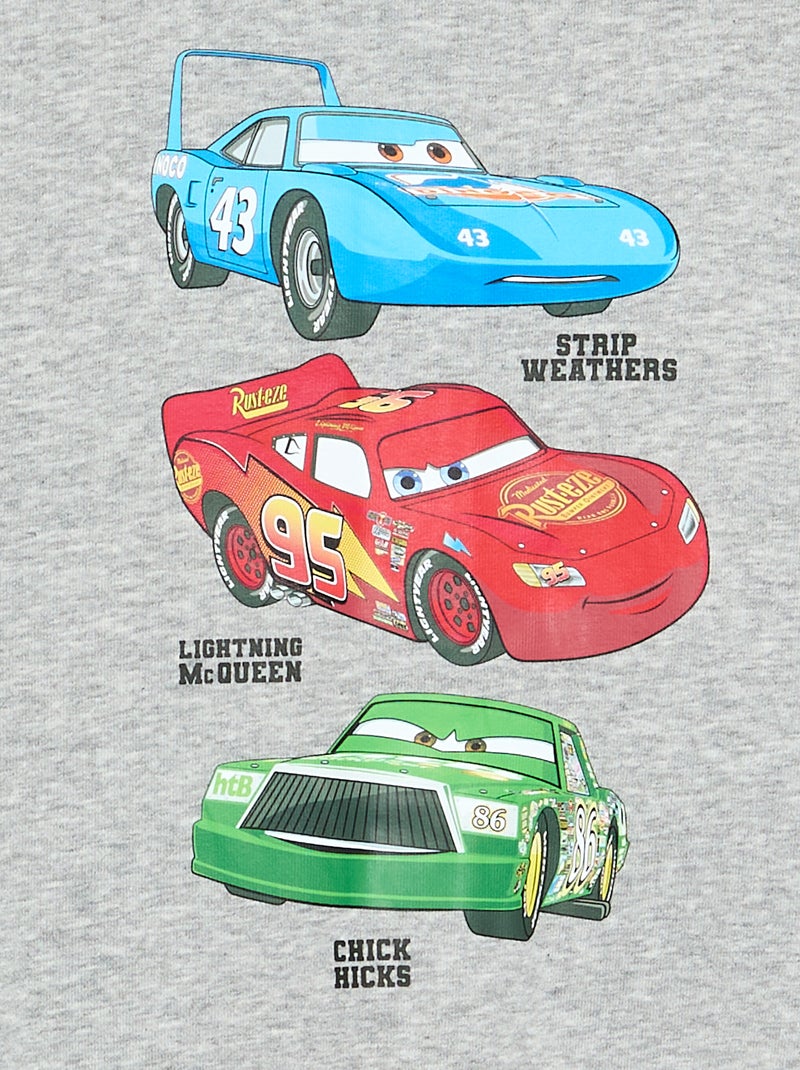 Sweat zippé à capuche 'Disney' 'Cars' Gris - Kiabi