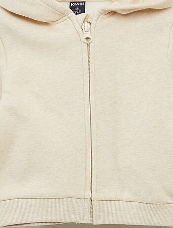 Sweat zippé à capuche