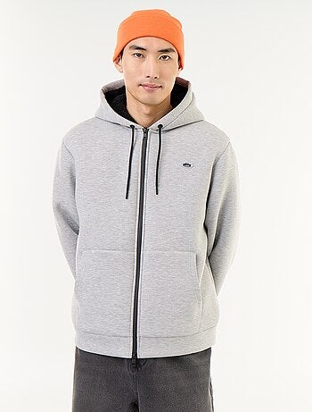 Sweat zippé à capuche en néoprène